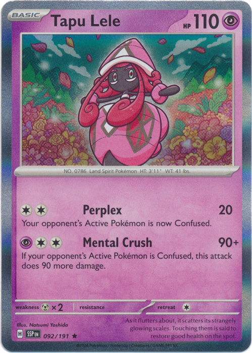 Tapu Lele 092/191 (Holo)