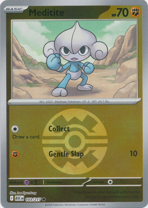Meditite 103/217 (Reverse Holo)
