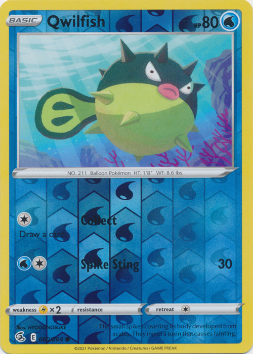 Qwilfish 060/264 (Reverse Holo)