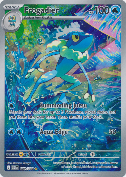 Frogadier 089/086 (Holo Full Art)