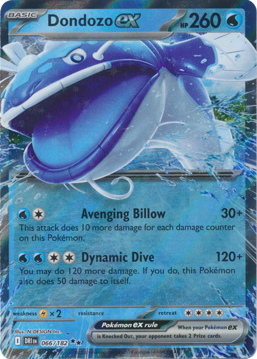 Dondozo ex 066/182 (Holo)