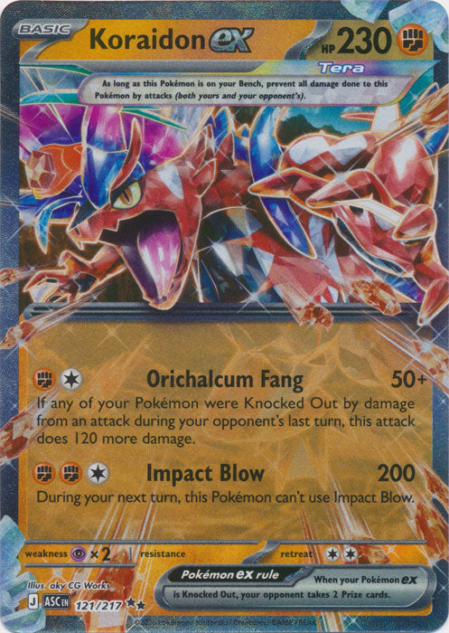 Koraidon ex 121/217 (Holo)