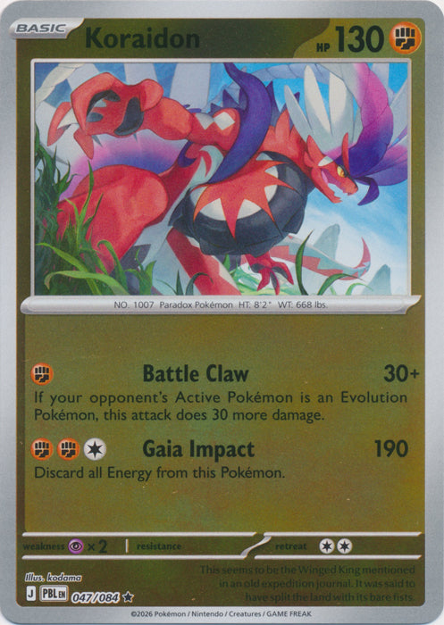 Koraidon 047/084 (Holo)