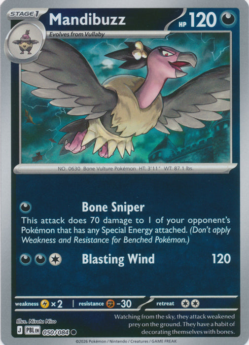 Mandibuzz 050/084 (Reverse Holo)