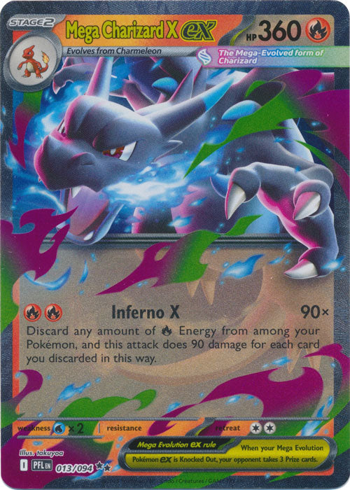 Mega Charizard X ex 013/094 (Holo)