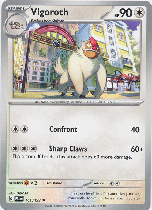 Vigoroth 161/193 (Holo)