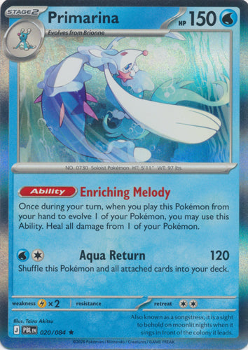 Primarina 020/084 (Holo)