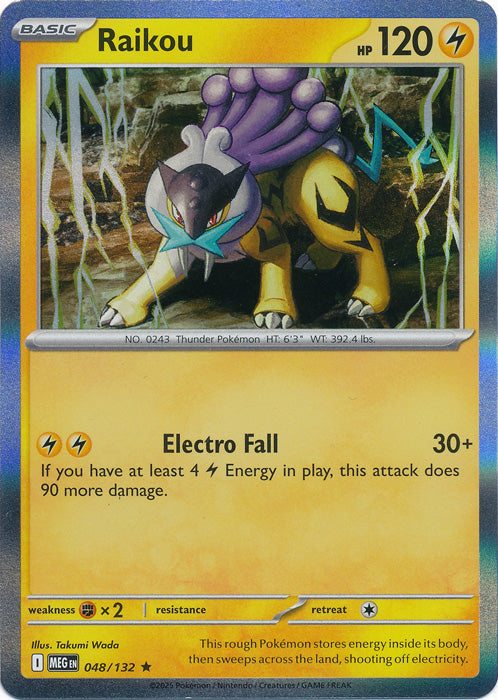 Raikou 048/132 (Holo)