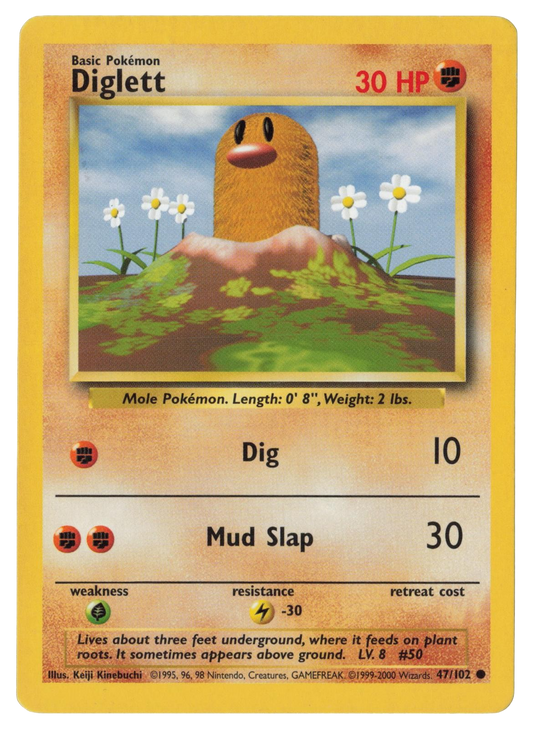 Diglett 47/102 (Base Set)