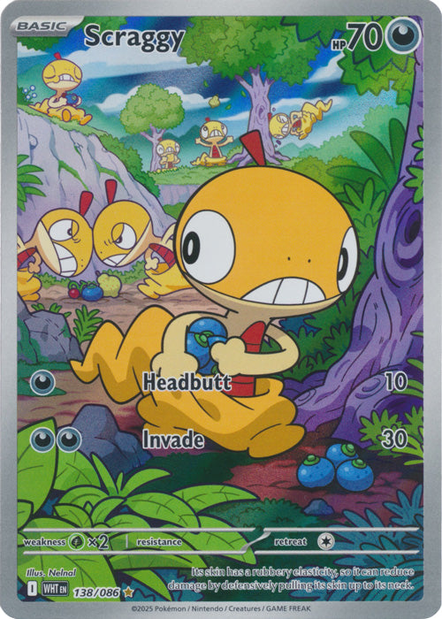 Scraggy 138/086 (Holo)