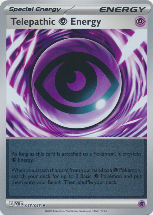 Telepathic Energy 088/088 (Reverse Holo)