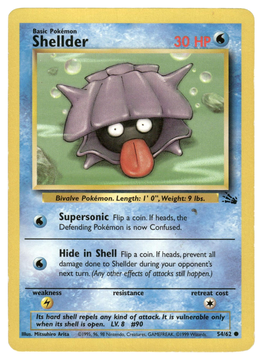 Shellder 54/62 (Fossil set)