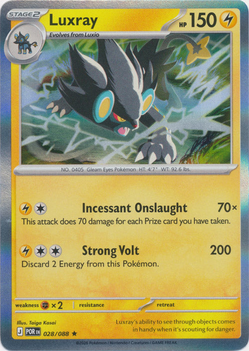 Luxray 028/088 (Holo)