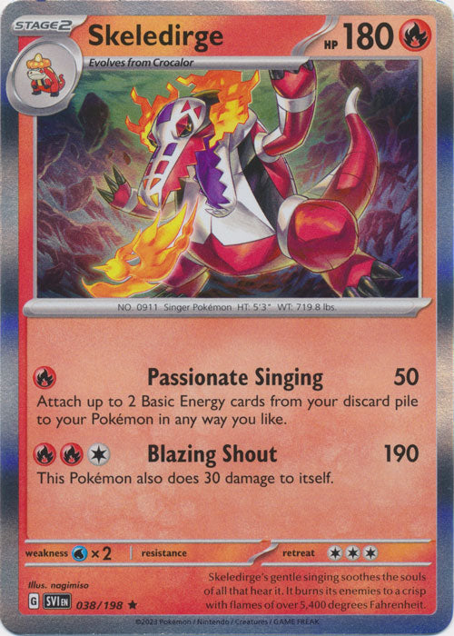 Skeledirge 038/198 (Holo)