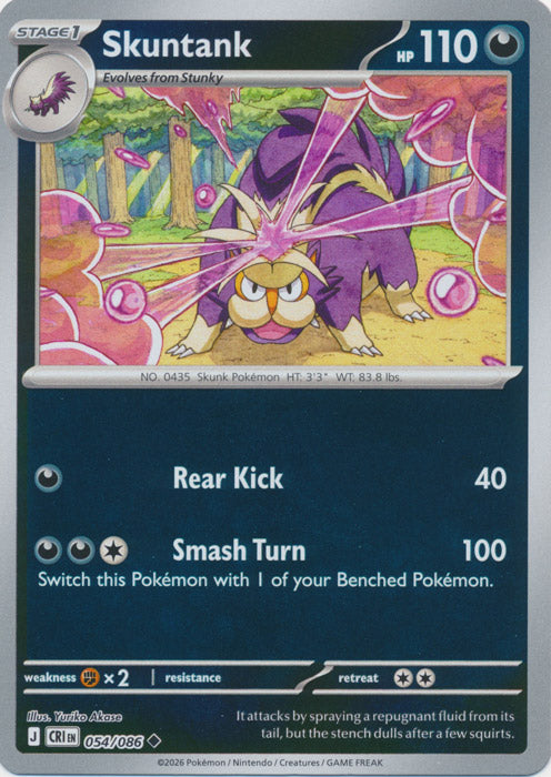 Skuntank 054/086 (Reverse Holo)
