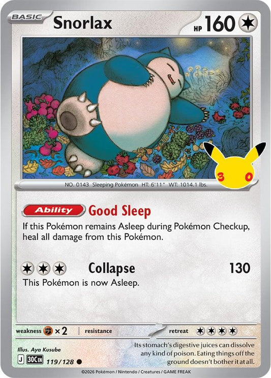 Snorlax 119/128 (Holo)