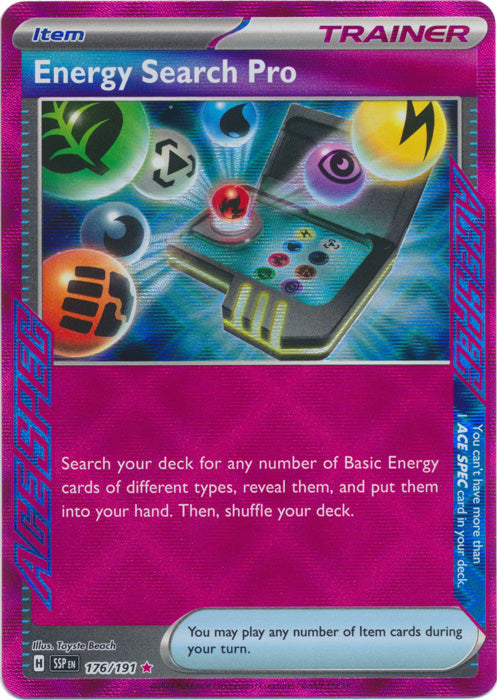 Energy Search Pro 176/191 (Holo)