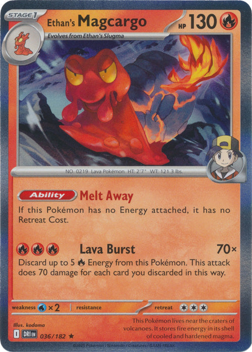 Ethan's Magcargo 036/182 (Holo)