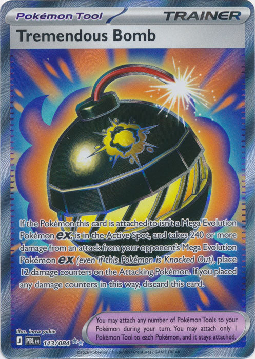 Tremendous Bomb 113/084 (Holo)