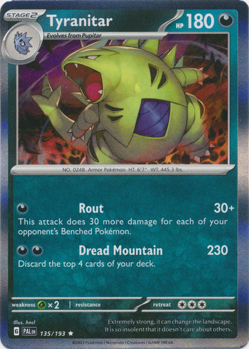 Tyranitar 135/193 (Holo)