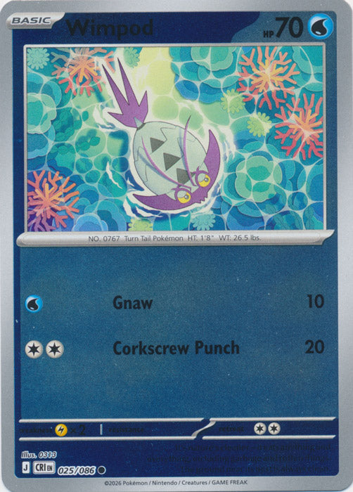Wimpod 025/086 (Reverse Holo)