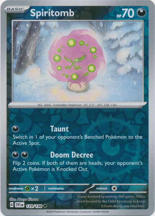 Spiritomb 129/198 (Reverse Holo)