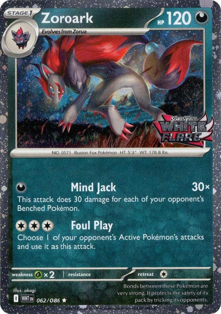 Zoroark 062/086 Stamp (Holo)